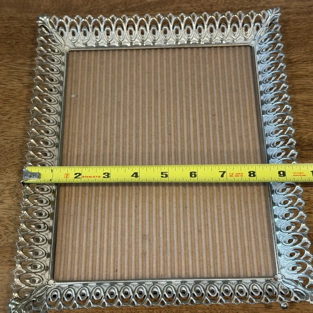 VTG Ornate Metal 8x10